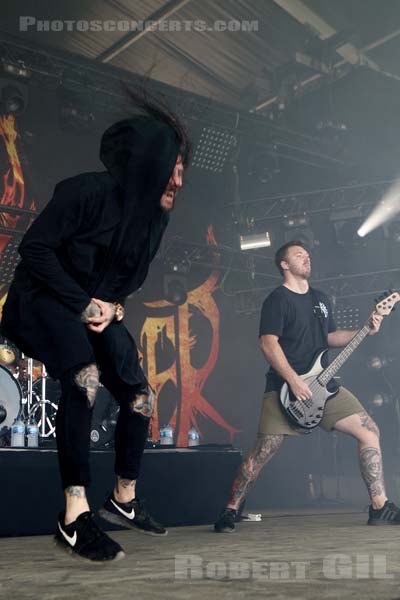 THY ART IS MURDER - 2018-06-15 - BRETIGNY-SUR-ORGE - Base Aerienne 217 - Warbird Stage - 